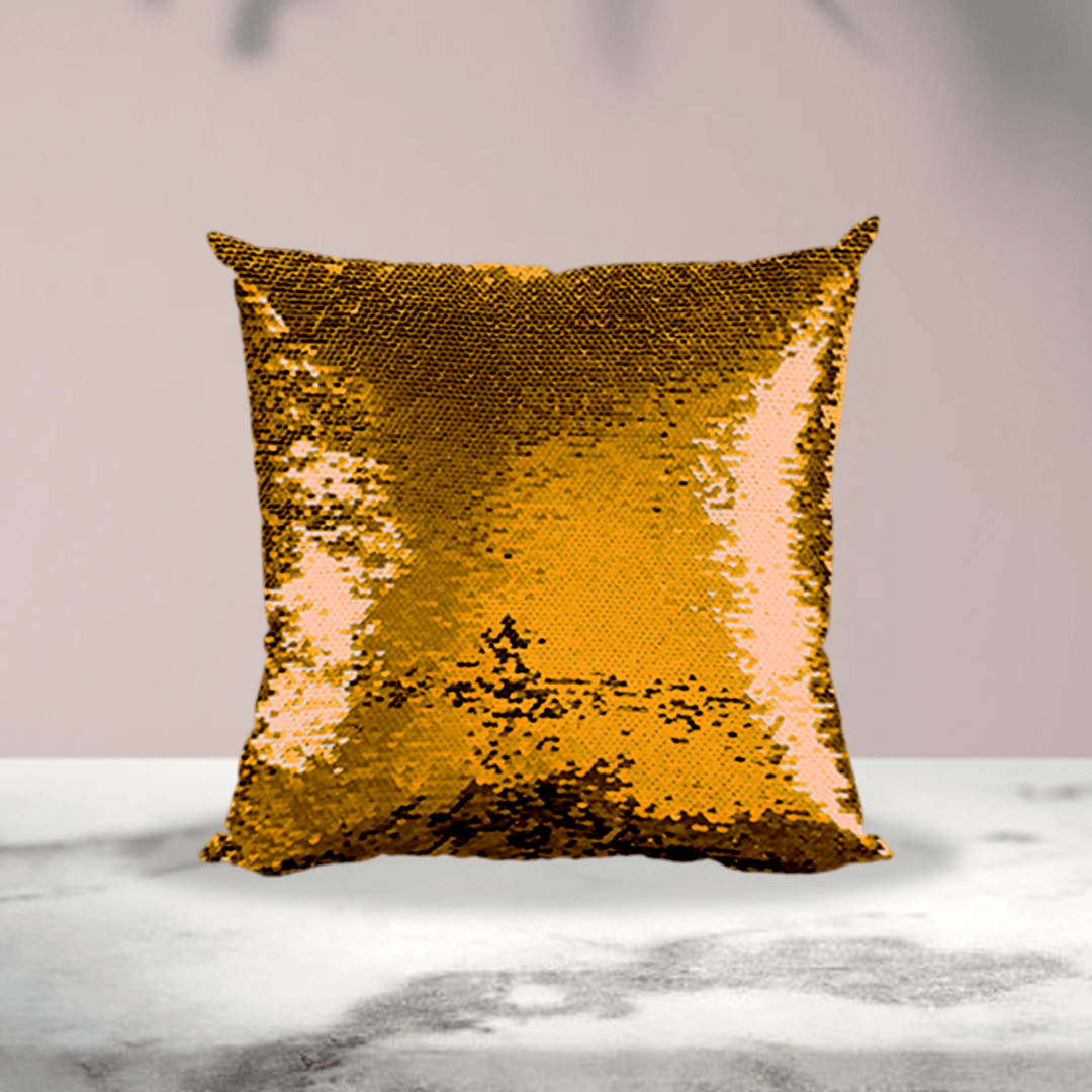 Gold sequin hot sale cushions